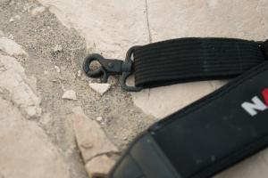 Nanuk Shoulder Strap - Close Up of Clips.