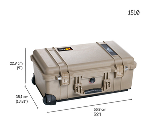 Peli 1510 Case with Wheels