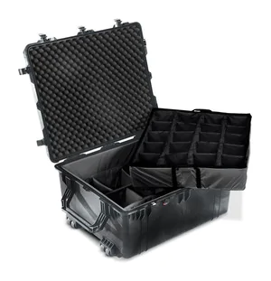 Peli 1690 case with Dividers SPECIAL OFFER - with wheels