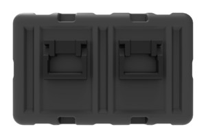 Peli 30 Inch Euro-V 5U EURO-V-5U-L Shock Rack Case with Wheels