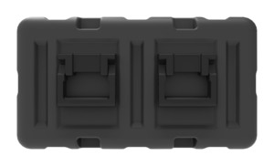 Peli 30 Inch Euro-V 4U EURO-V-4U-L Shock Rack Case with Wheels