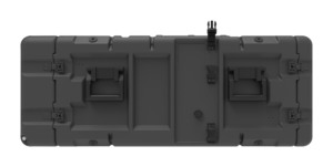 Peli 30 Inch Euro-V 6U EURO-V-6U-L Shock Rack Case with Wheels