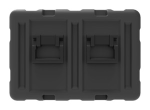 Peli 30 Inch Euro-V 6U EURO-V-6U-L Shock Rack Case with Wheels