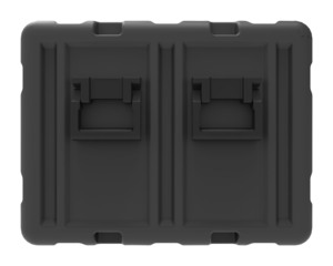 Peli 30 Inch Euro-V 7U EURO-V-7U-L Shock Rack Case with Wheels