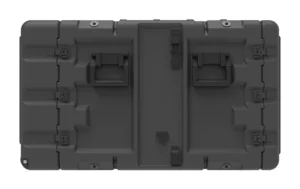 Peli 24 Inch Euro-V 9U EURO-V-9U-S Shock Rack Case with Wheels