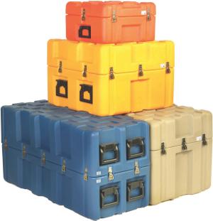 Peli ISP2 Rotomoulded Cases stacked
