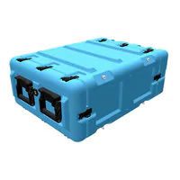 Peli Min Mac Rack 4U Shock Rack MR4U-40/480/100 with Wheels