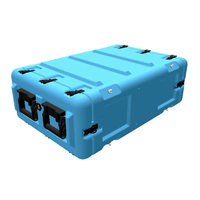 Peli Min Mac Rack 4U Shock Rack MR4U-40/610/40