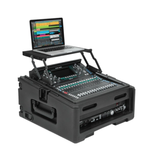 SKB 1SKB-R102W SKB 10U x 2U Roto Rack/Mixer Console