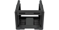 SKB 1SKB-R106W Video Control and Presentation Rack 10 x 6 Compact Rolling Rig with Wheels