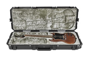 SKB 3I-4214-61 iSeries SG® Style Waterproof Guitar Flight Case with Wheels