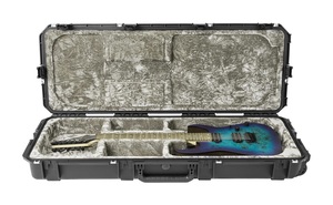 SKB 3I-4214-OP iSeries Waterproof Open Cavity Electric Guitar Flight Case with Wheels