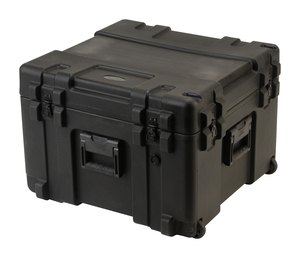 SKB rSeries 2423-17 Case with Wheels - Black - Case with Cubed Foam