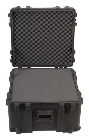 SKB rSeries 2423-17 Case with Wheels - Black - Case with Cubed Foam