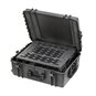 A-RACK2U-MAX620H250TR 19” shock mount rack case 2U