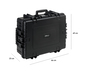 B&W Outdoor Case Type 6500 (PP.510) - Black - Case with Dividers