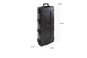 B&W Outdoor Case Type 7200 (PP.860) with Wheels: Black - Measurment graph