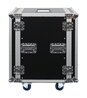 E8 Rack Flight Case 16U With Wheels