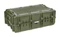 Explorer 10840 Waterproof Case With Wheels - Olive - Front view showing top handle