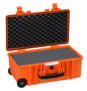 Explorer 5122 Waterproof Case With Wheels - Orange with Foam