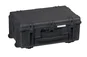 Explorer 7630 15U Rack Case With Wheels - Side view with side handle