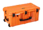 Explorer 7635Hl Waterproof Case With Wheels - Orange Top-view