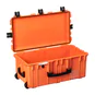 Explorer 7635Hl Waterproof Case With Wheels - Orange Empty