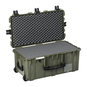 Explorer 7635Hl Waterproof Case With Wheels - Olive Green with Foam