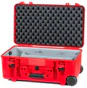 HPRC 2550W Waterproof Case With Wheels - Red with Second Skin