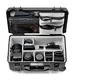HPRC 2550W Case with Wheels - All Black - Case with Dividers and Lid Organiser
