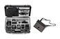 HPRC 2550W Case with Wheels - All Black - Case with Dividers and Lid Organiser
