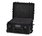 HPRC 2600W Waterproof Case With Wheels - All Black - With Bag and Dividers