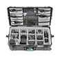HPRC 2745W PRO BLB Case with Wheels: Top Angle with Contents
