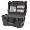 NANUK 938 6 UP Gun Case with Wheels - With Lid Organiser