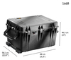 Peli 1660 Case With Foam SPECIAL OFFER - with Wheels