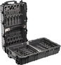 Peli 1780HL Rifle Case - Inside view with rigid polyethylene rifle tray