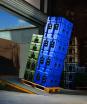 Peli ISP2 Rotomoulded Cases stacked on Europallet in a slope