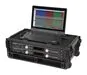SKB 1SKB-ISF2U Injection Molded 2U Studio Flyer Rack Case with Wheels