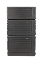 SKB 1SKB-R6SW 6U rSeries Shallow Rolling Rack Case with Wheels