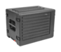 SKB 1SKB-R8SW 8U rSeries Shallow Rolling Rack Case with Wheels