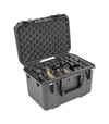 Inside of the SKB 3I-1610-10B-M Five Handgun Case