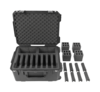 SKB 3I-2015-10B-M 8 Handgun Case with Wheels