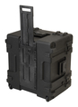 SKB rSeries 2423-17 Case with Wheels - Black - Case with Cubed Foam