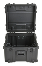 SKB rSeries 2423-17 Case with Wheels - Black - Case with Cubed Foam