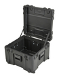 SKB rSeries 2423-17 Case with Wheels - Black - Case with Cubed Foam