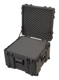 SKB rSeries 2423-17 Case with Wheels - Black - Case with Cubed Foam