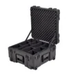 SKB 3R2222-12B-DW Case with Wheels (With Dividers)
