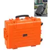 Explorer 5823 Waterproof Case With Wheels - Orange Front