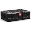 Peli 24 Inch BlackBox 3U Shock Rack Mount Case with Wheels