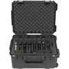 SKB 3I-2015-10B-M 8 Handgun Case with Wheels